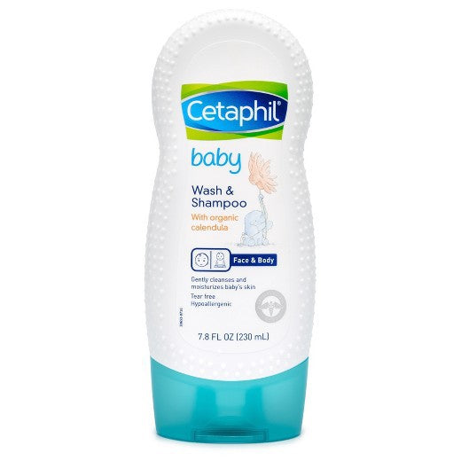 Cetaphil Baby Wash and Shampoo 7.8 oz