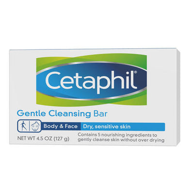 Cetaphil Gentle Cleansing Bar 4.5oz