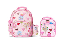 Penny Scallan Bundle of Large Backpack and Large Lunch Bag - Chirpy Bird
