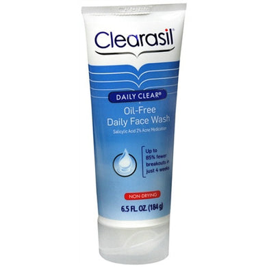 Clearasil Daily Clear Oil-Free Daily Face Wash (Non-Drying) 7.8 oz (20% more)