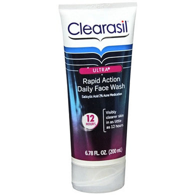 Clearasil Ultra Daily Face Wash 8.1 oz (20% more)