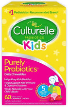 Culturelle Kids Chewable Daily Probiotic for Kids -Natural Berry Flavor