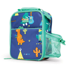 Penny Scallan Bundle of Large Backpack and Large Lunch Bag - Dino Rock