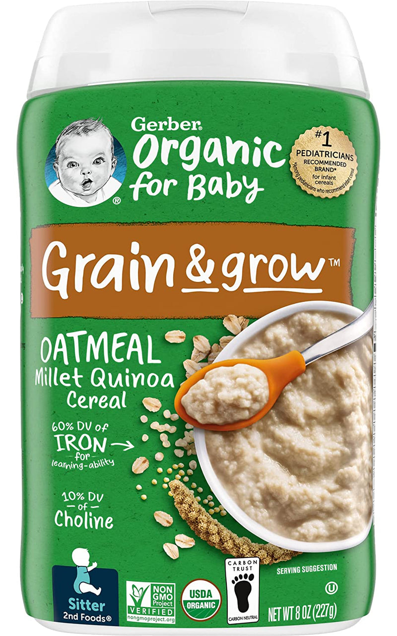 Organic quinoa cereal sales for babies