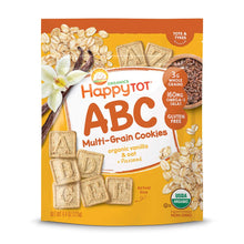 Happy Tot ABC Multigrain Cookies - Vanilla Oat Plus Flaxseed