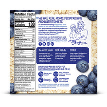 Happy Tot Organic Soft-Baked Oat Bars Toddler Snack Blueberries and Oatmeal 5-pack