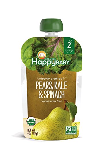 Happy Baby Clearly Crafted Pear, Kale and Spinach