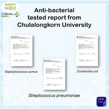Happy Noz w/ Anti-Bac 100% Organic Onion Sticker - Blue Box - Bacterial Infections
