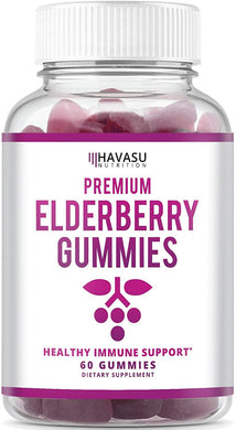 Havasu Nutrition Elderberry Gummies 100mg - 60 Gummies