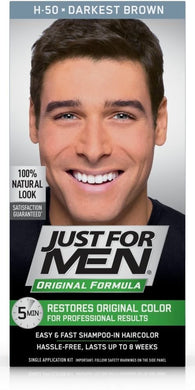 Just for Men Shampoo-in Hair Color Darkest Brown