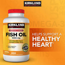 Kirkland Fish Oil 1000 mg 400 softgels