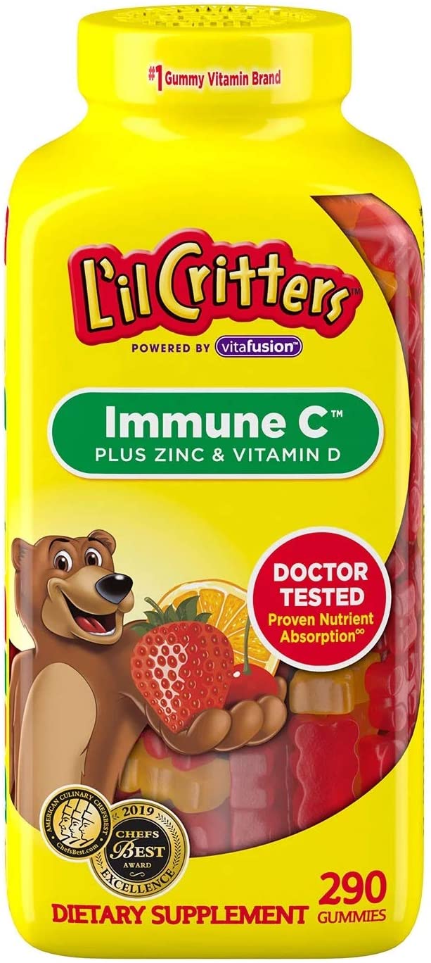 Li'l Critters Immune C - 290 Gummy Bears