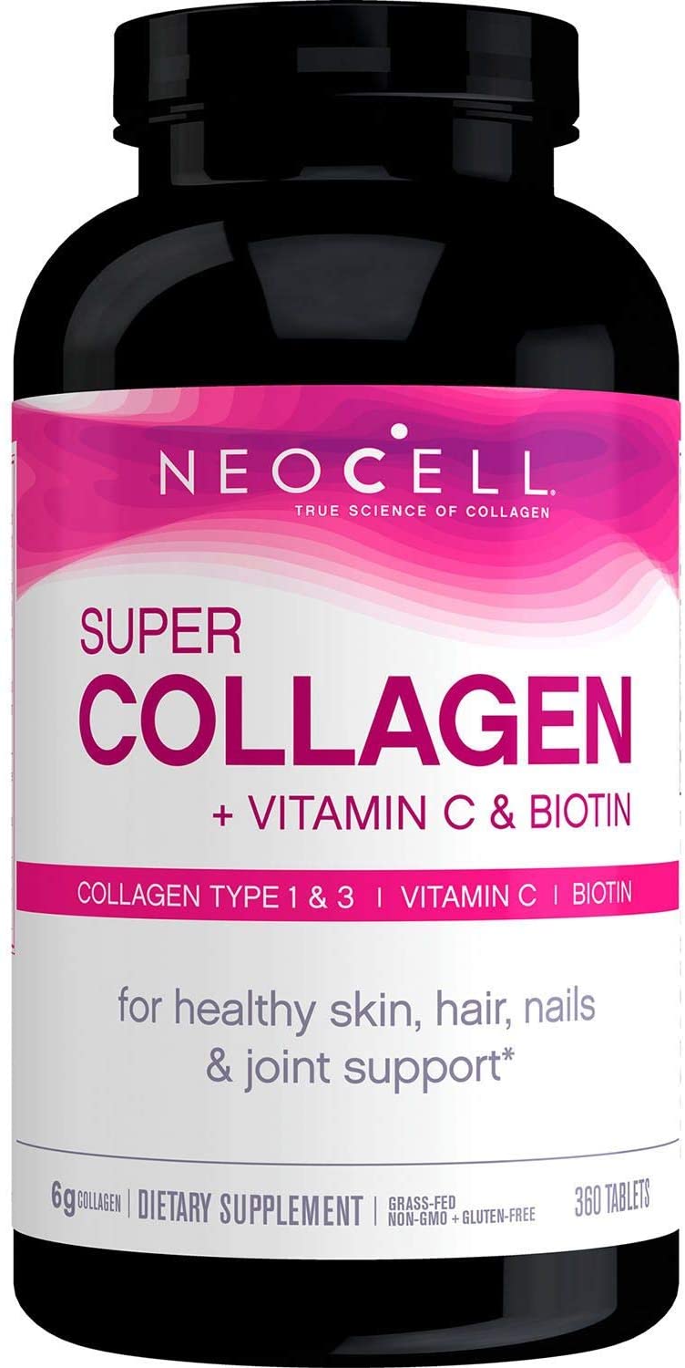 NeoCell Super Collagen Type I & III + Vitamin C - 360 Tablets