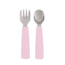We Might Be Tiny Toddler Feedie Spoon and Fork Set