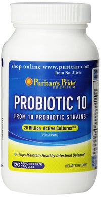 Puritan’s Pride Probiotic 10 120 capsules