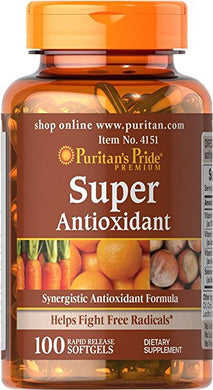 Puritan’s Pride Superantioxidant 100 softgels