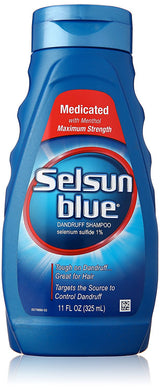 Selsun Blue Medicated Dandruff Shampoo 11 oz