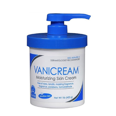 Vanicream Moisturizing Skin Cream with Pump Dispenser 1 lb