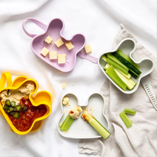 We Might Be Tiny Bunny Silicone Snackbox (various colors)