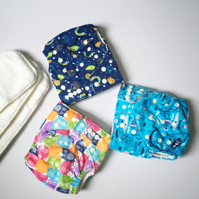 Next9 Cloth Diapers - 3pack
