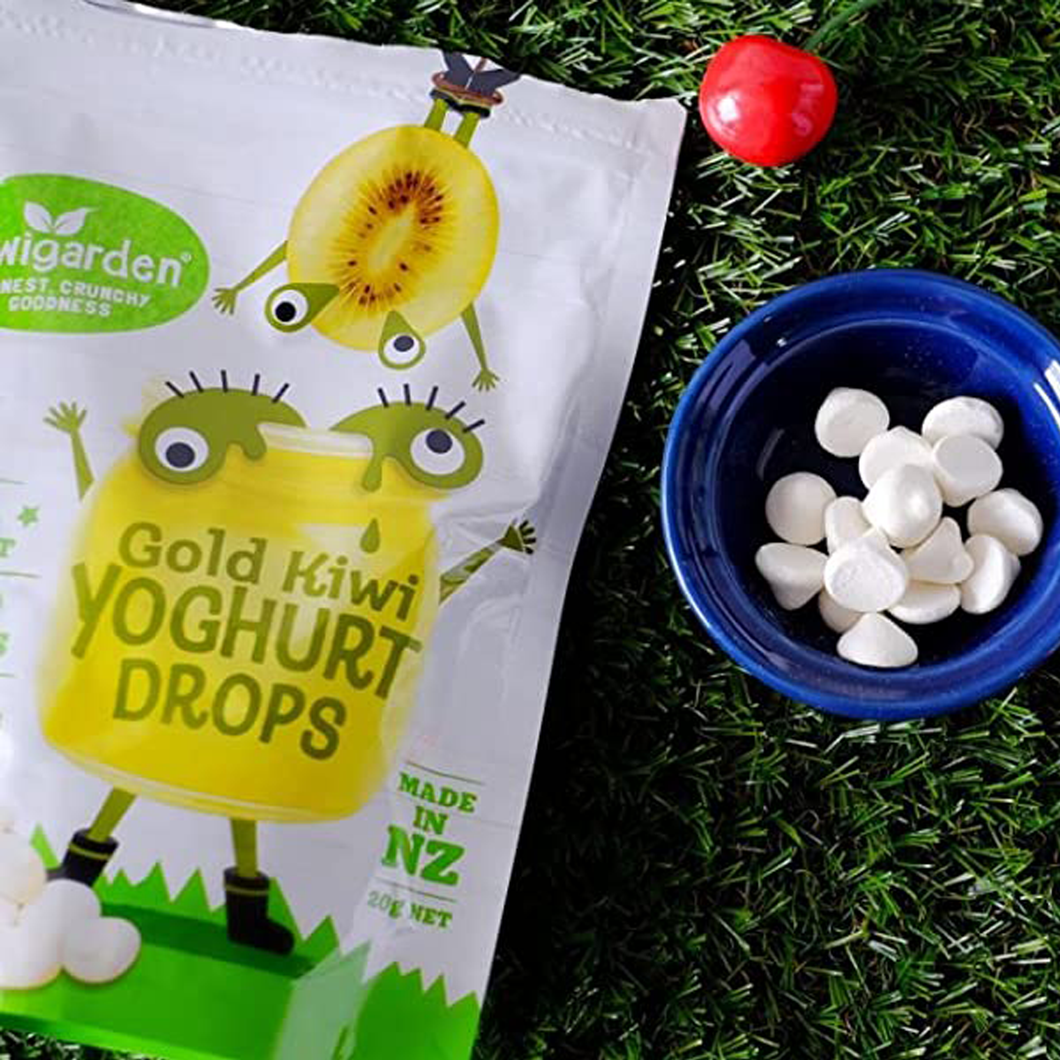 Kiwigarden Gold Kiwi Yoghurt Drops 20 g