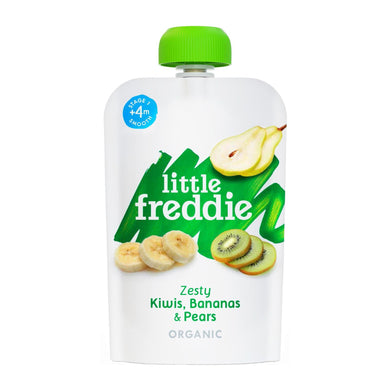 Little Freddie Zesty Kiwis, Bananas and Pears